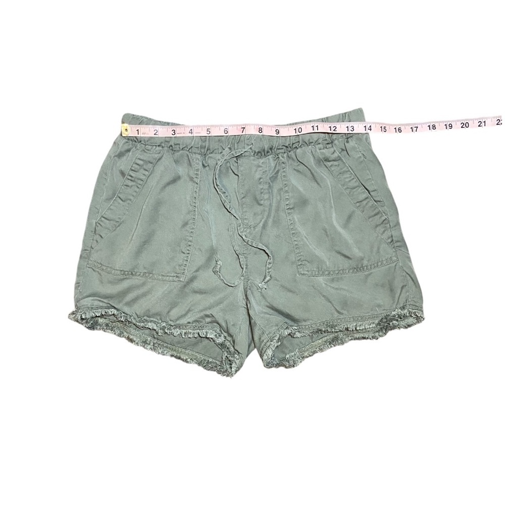 Green Utility Drawstring Shorts Size Small - Picture 5 of 6